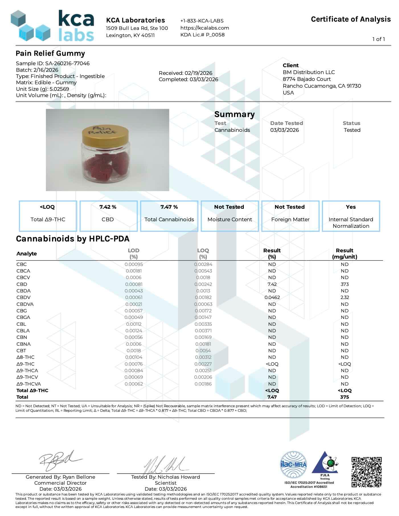 Moose Munch - 4000mg CBD - Extra Strength Pain Relief - Strawberry gallery image