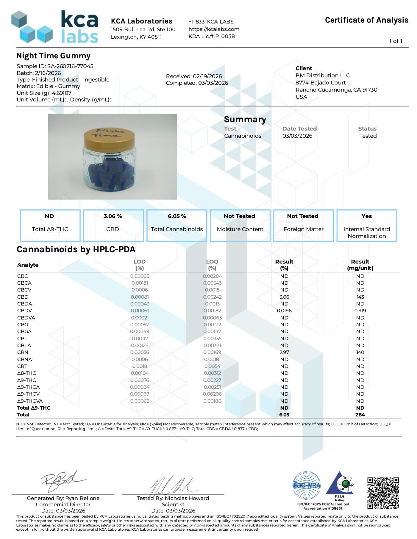 Moose Munch - 3000mg CBD + 300mg CBN - Night Time - Blueberry gallery image