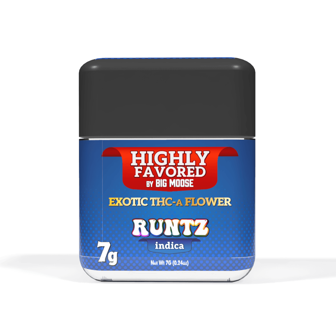 Highly Favored - Exotic THCa Flower - Runtz gallery image