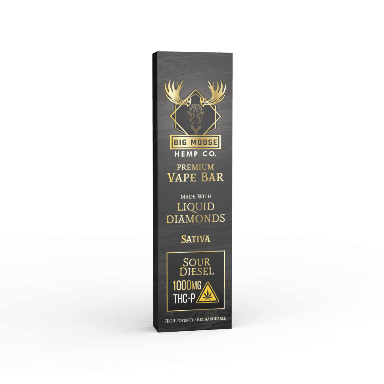 Big Moose Premium THCp Vape Bar 1g — Sour Diesel